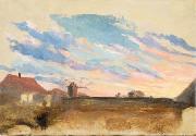 Amandus Adamson Evening in Suur-Pakri oil on canvas